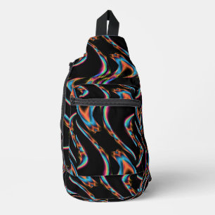 Zukünftige Formen Kupferriss-Sling-Beutel Crossbody Bag
