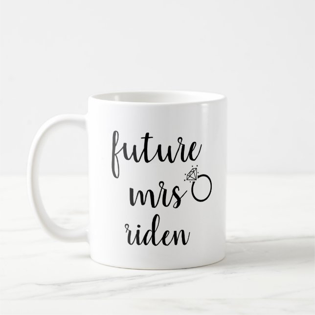 Zukünftige Frau Kaffeetasse (Links)