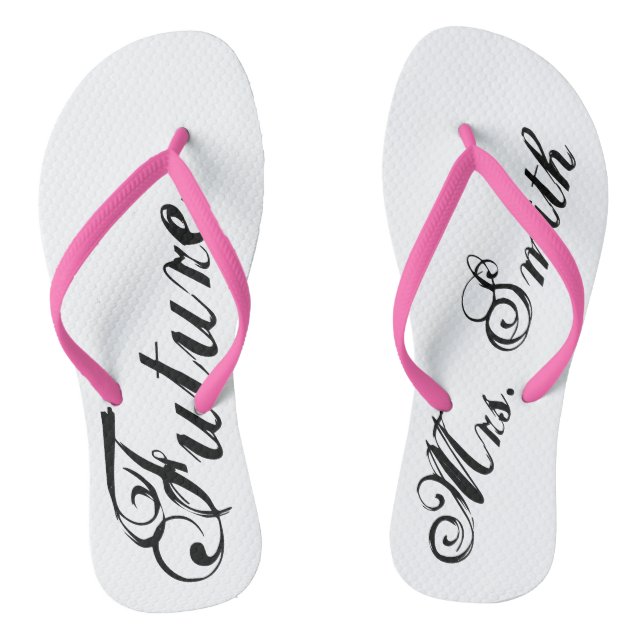 "Zukünftige Frau" kundengerecht Flip Flops (Fußbett)