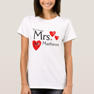Zukünftige Frau Name Bride Wedding Shirt