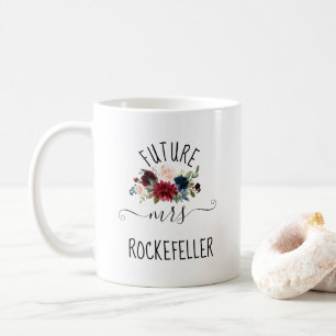 Zukünftige Frau, Verlobungsgeschenk nach Maß, Brau Kaffeetasse