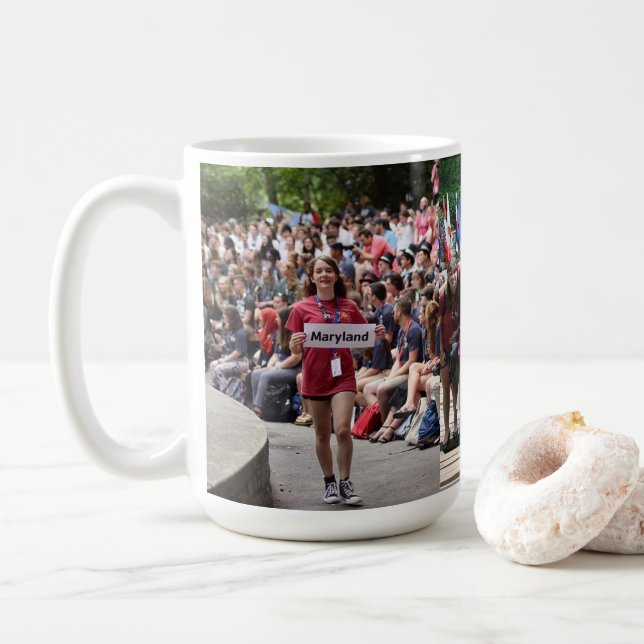 Zukünftige Führer Kaffeetasse (Mit Donut)