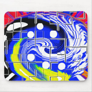 Zukünftige Galaxie-Karte Mousepad