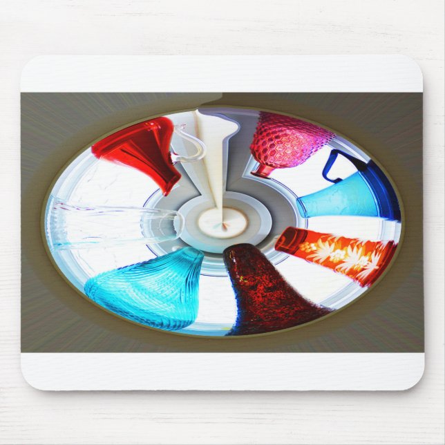 Zukünftige Glaskunst Mousepad (Vorne)