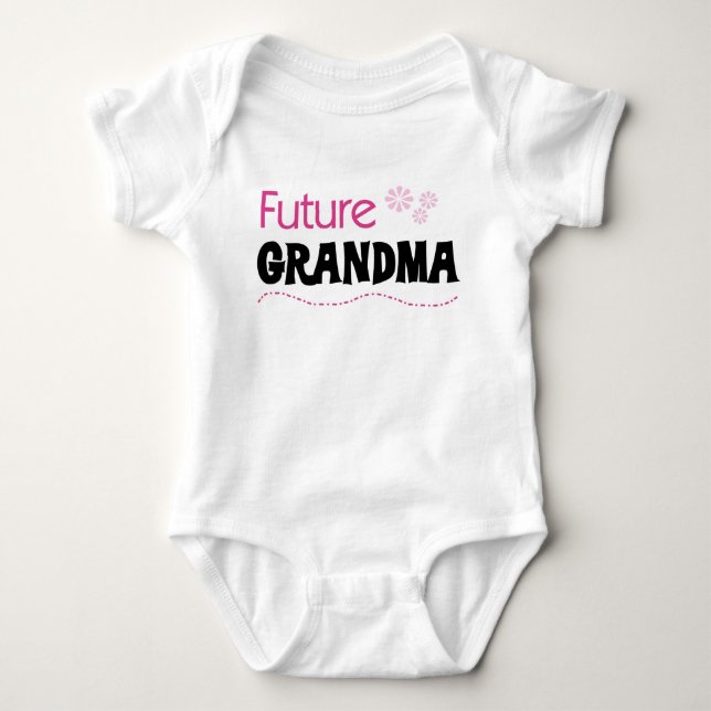 Zukünftige Großmutter T-Shirt (Vorderseite)