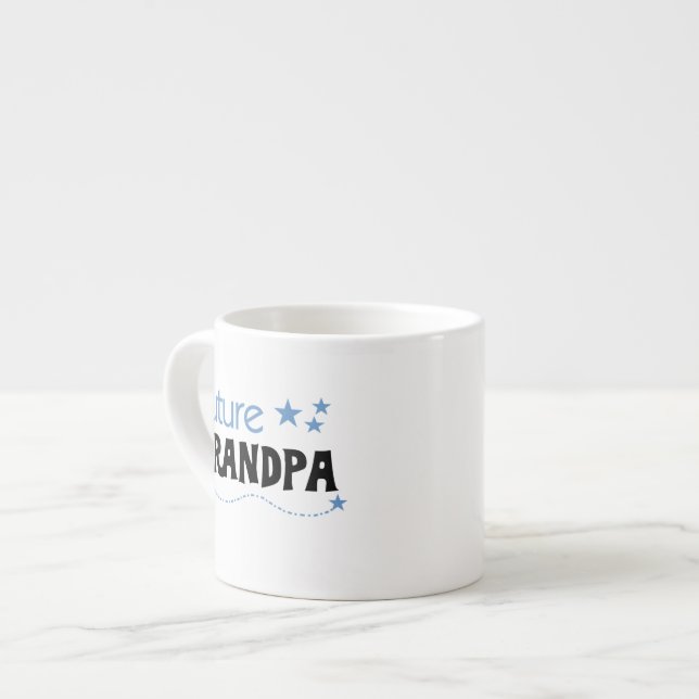 Zukünftige Großvater-T-Shirts und Geschenke Espressotasse (Vorderseite Links)