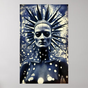 Zukünftige Härte - Ken Gage Surreal Art Poster