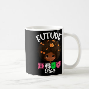 Zukünftige Hbcu-Abschlussfeier Schwarze Frau Afro  Kaffeetasse