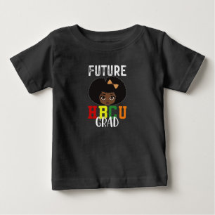 Zukünftige HBCU-Absolventin Abschluss Schwarze Hoc Baby T-shirt
