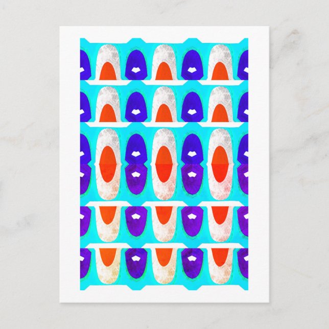 Zukünftige Icons Art Postkarte (Vorderseite)