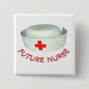 Zukünftige Krankenschwester Button
