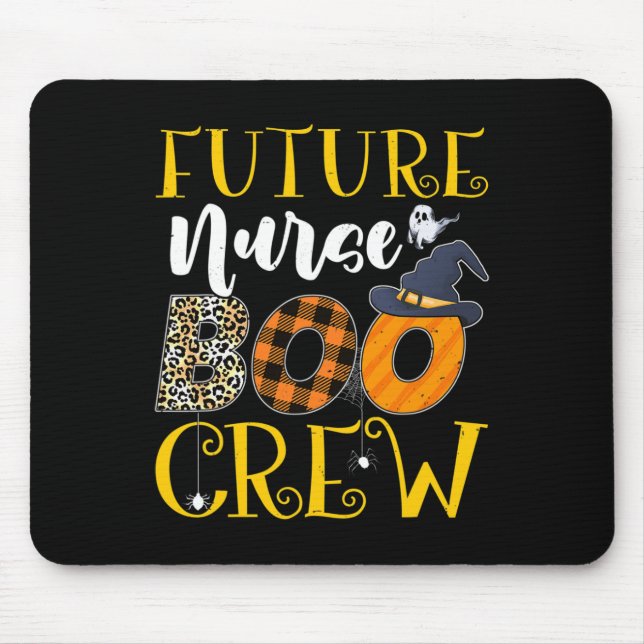 Zukünftige Krankenschwester Leopard Future Nursing Mousepad (Vorne)
