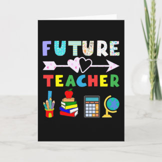 Zukünftige Lehrerin Karte