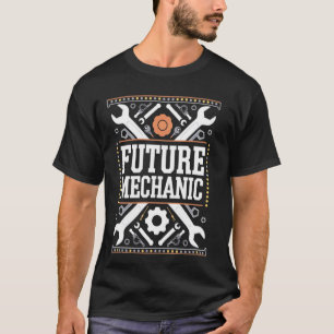 Zukünftige Mechaniker-Abschluss Schule Kinder Klei T-Shirt