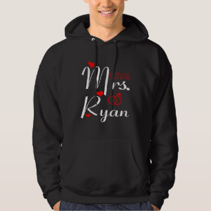 Zukünftige Mrs Ryan Ehefrau in spe Braut in spe Va Hoodie