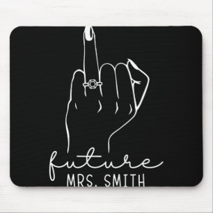 Zukünftige Mrs. Smith Neue Hochzeitsfeier Für Den Mousepad
