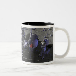 Zukünftige Raumforschungaufträge 10 Zweifarbige Tasse