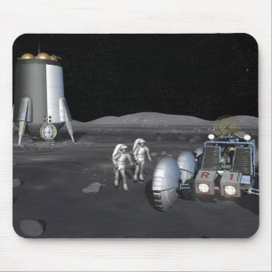 Zukünftige Raumforschungaufträge 3 Mousepad