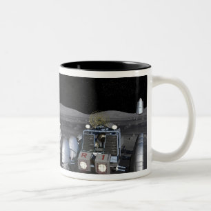 Zukünftige Raumforschungaufträge 3 Zweifarbige Tasse