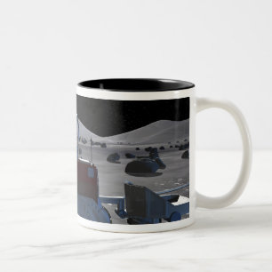 Zukünftige Raumforschungaufträge 7 Zweifarbige Tasse