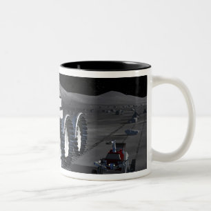 Zukünftige Raumforschungaufträge 8 Zweifarbige Tasse