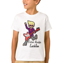 Zukünftige rockstar genannte Jungen Blondinen-T -