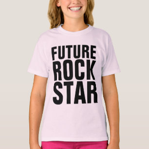 ZUKÜNFTIGE ROCKSTAR-MÄDCHEN T-SHIRTS