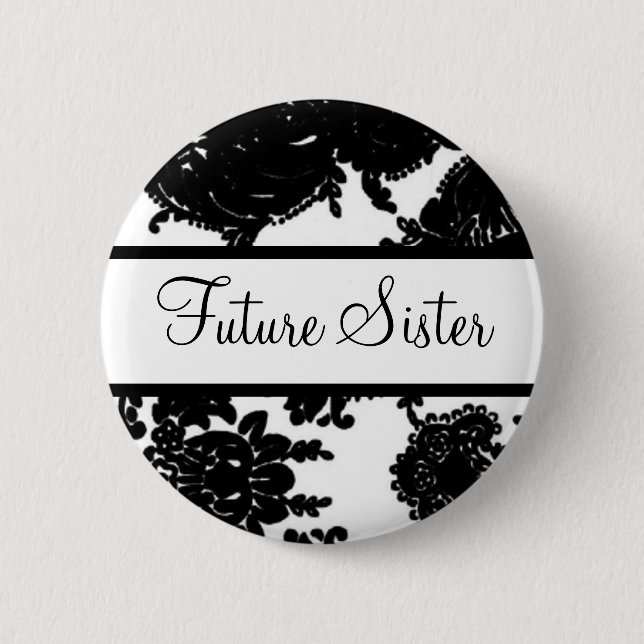 Zukünftige Schwester Button (Vorderseite)