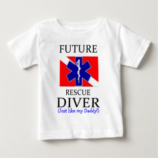 zukünftige Taucherin_daddy Baby T-shirt