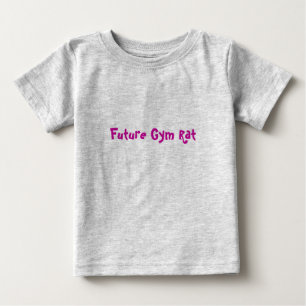 Zukünftige Turnhallen-Ratte Baby T-shirt