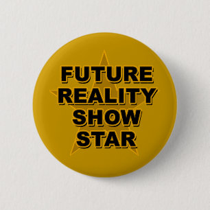 Zukünftige Wirklichkeits-Show-Stern-T - Shirts, Button