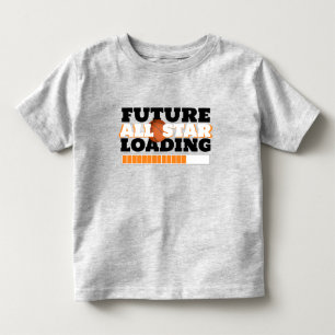 Zukünftiger All-Star-Lade-Basketball-Kinder-T-Shir Kleinkind T-shirt
