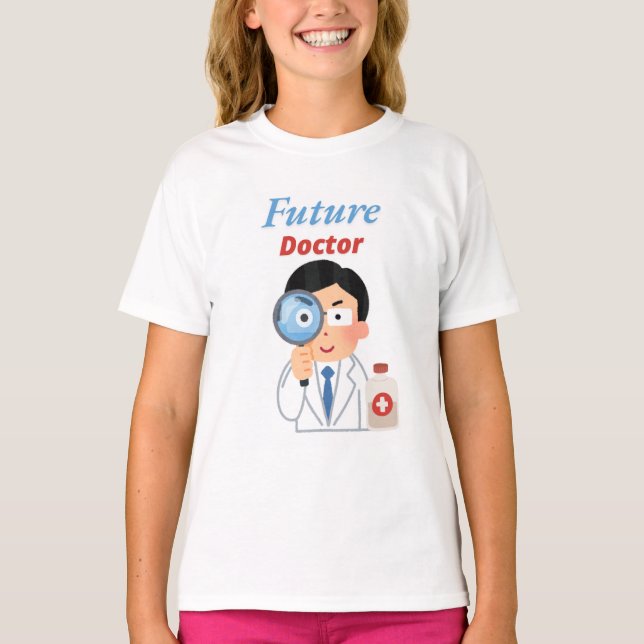 Zukünftiger Arzt T-Shirt (Vorderseite)