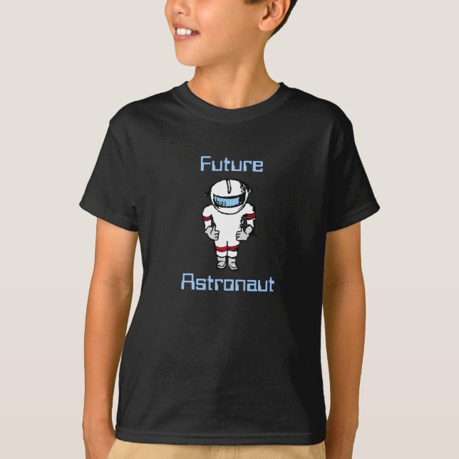 Zukünftiger Astronaut T-Shirt (Vorderseite)