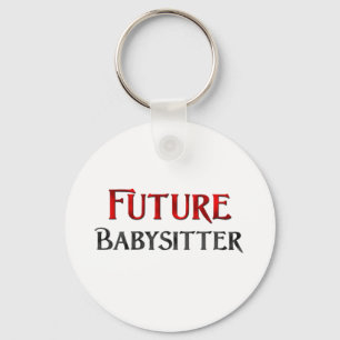 Zukünftiger Babysitter Schlüsselanhänger