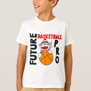 Zukünftiger Basketball-Prosocken-Affe T-Shirt