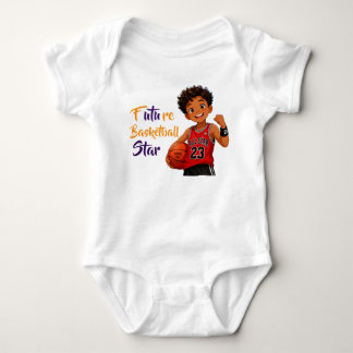 Zukünftiger Basketball-Star Baby-Body – Cute Sport Baby Strampler
