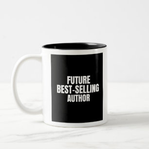 Zukünftiger Bestsellerautor Zweifarbige Tasse