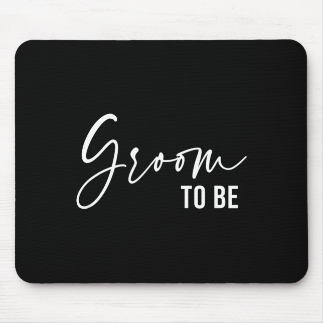 Zukünftiger Bräutigam Hochzeit Braut Junggesellinn Mousepad (Vorne)