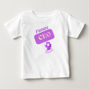 Zukünftiger CEO WIRD GELADEN Baby T-shirt