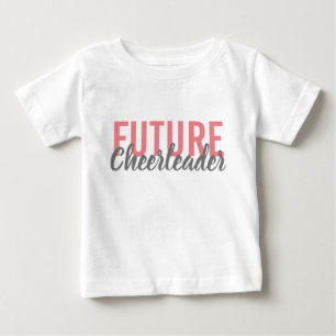 Zukünftiger Cheerleader-Baby-Bodysuit Baby T-shirt