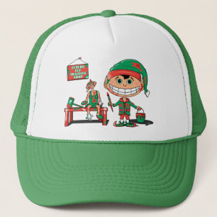 Zukünftiger Christma Elf im Training Truckerkappe