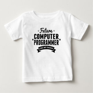 Zukünftiger Computerprogrammierer mögen meinen Baby T-shirt