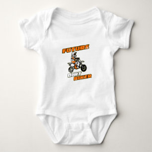 Zukünftiger Dirt-Biker lustig Motocross für Kinder Baby Strampler