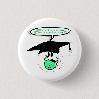 Zukünftiger Doktor Graduations Button