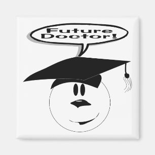Zukünftiger Doktor Graduations Magnet