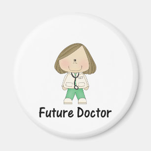 zukünftiger Doktor (Mädchen) Magnet