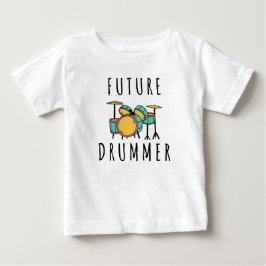 zukünftiger Drummer Baby T-shirt