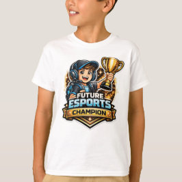 Zukünftiger E-Sport-Champion Gamer Zurück zur Schu T-Shirt