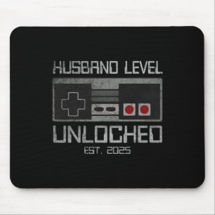 Zukünftiger Ehemann Bräutigam 2025 Gamer Hochzeit  Mousepad